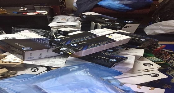 " التجارة " تغلق مستودع لتزوير أحبار الطباعة بالرياض