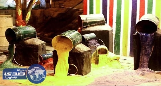 " ملهمتي " ترد على منتقديها بتحويل المخلفات إلى تابلوهات فنية