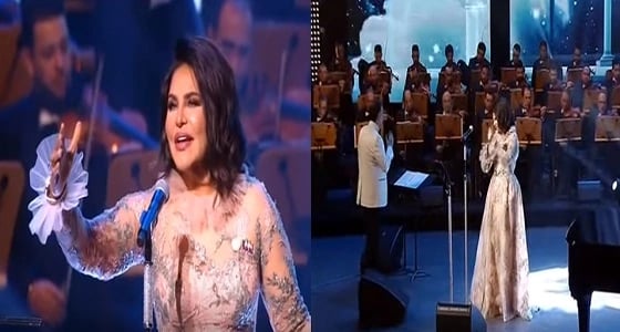 بالفيديو.. أحلام تسحر الجمهور بإطلالتها في حفل الكويت