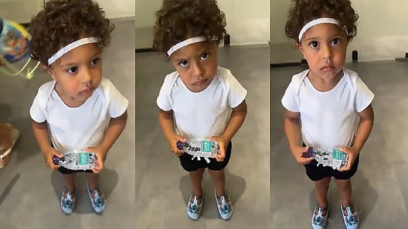 ردة فعل ابن لودي على مزاح محمد كنو .. فيديو