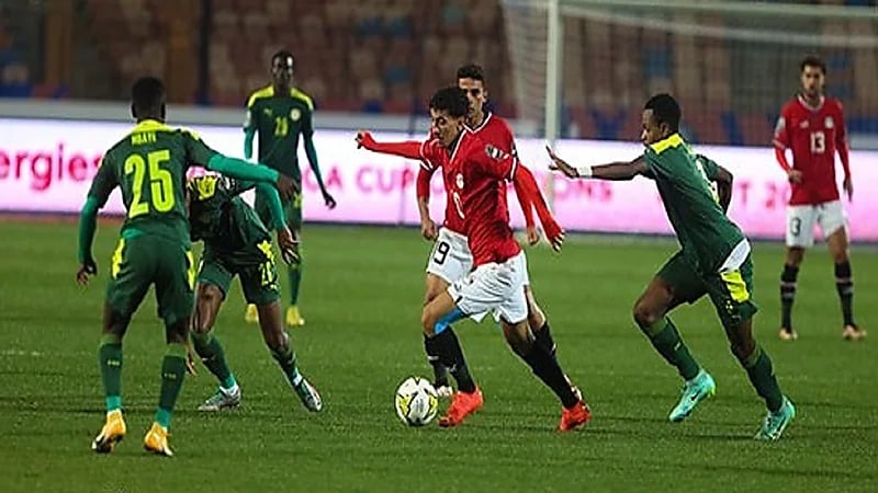 ‏المنتخب المصري يودع كأس أمم إفريقيا للشباب بعد رباعية السنغال