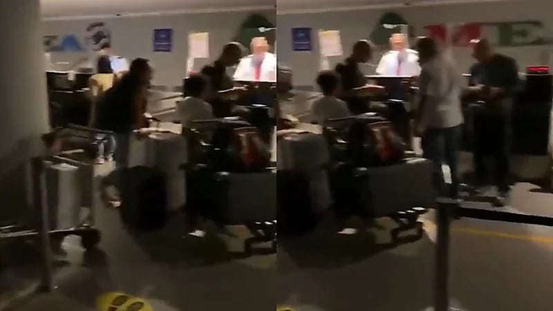 مطار بيروت يعمل على المولدات بعد أزمة انقطاع الكهرباء .. فيديو