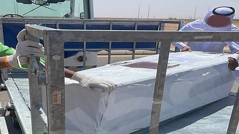 وصول جثمان مواطن إلى مطار عرعر بعد مقتله في المغرب 