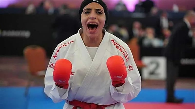‏المصرية فريال أشرف تحرز ذهبية الكاراتيه في أولمبياد طوكيو