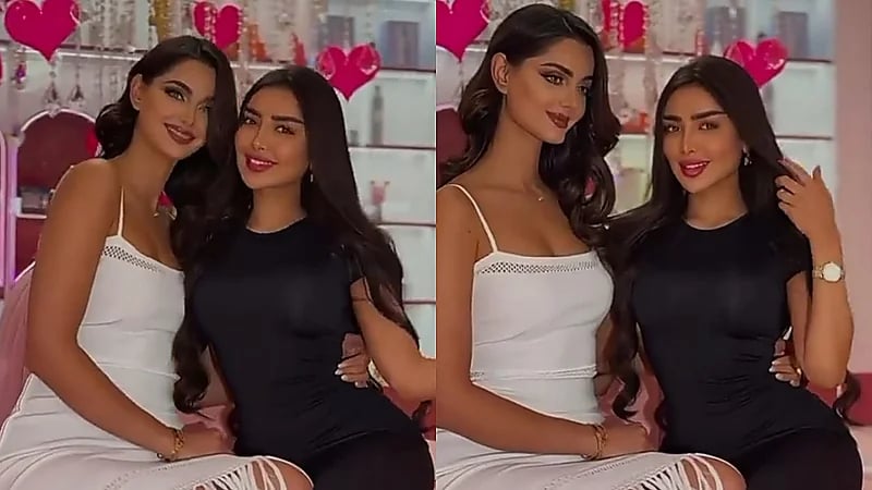 مهلاقا جابري مع مروج الرحيلي في صالونها الخاص .. فيديو