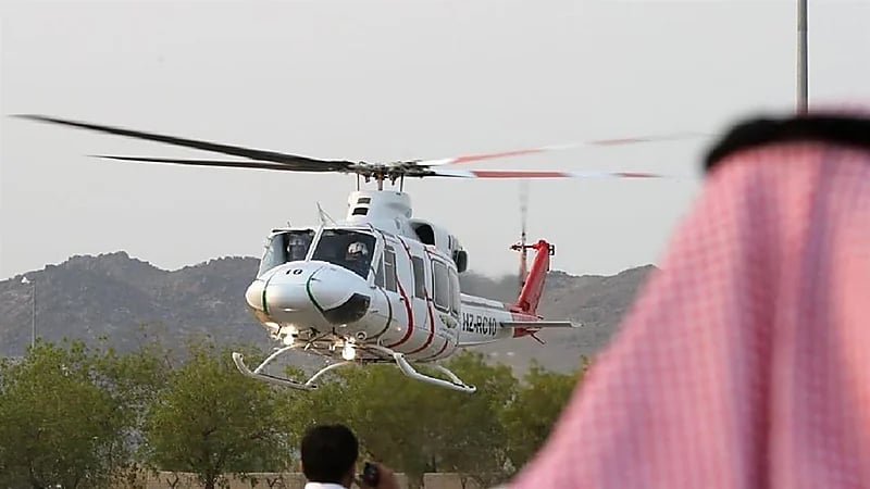 "الهلال الأحمر" يوضح الحالات التي ينقلها الإسعاف الجوي