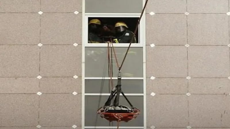 بالصور.. الدفاع المدني يقف على سلامة الحجاج بمشعر منى