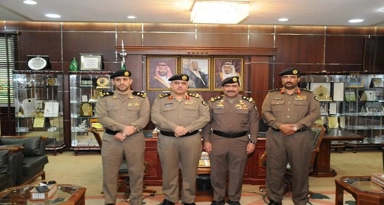 مدير شرطة الجوف يقلد المقدم " المويشير " رتبته الجديد