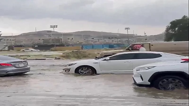 أمطار غزيرة تضرب الطائف بمكة.. فيديو