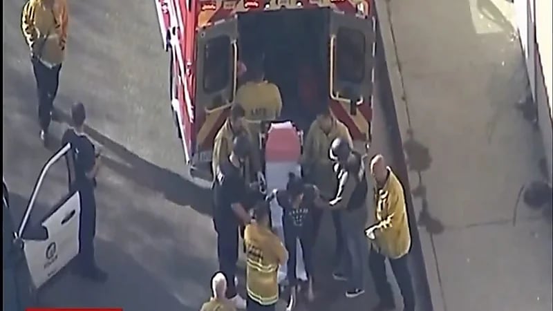 لحظة تعرض زوجة فنان شهير لإطلاق نار.. فيديو