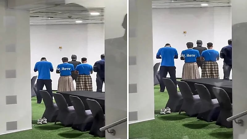 لاعبو الهلال يؤدون صلاة المغرب قبل انطلاق مواجهة السد .. فيديو