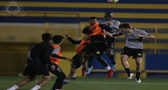 بالصور.. النصر يواصل تدريباته لمواجهة الباطن