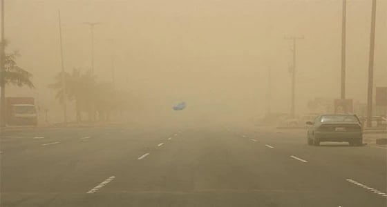 استمرار تأثير الموجة الغبارية على أجواء المملكة