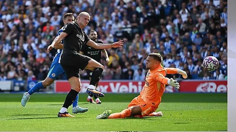 مانشستر سيتى يخسر أمام برايتون