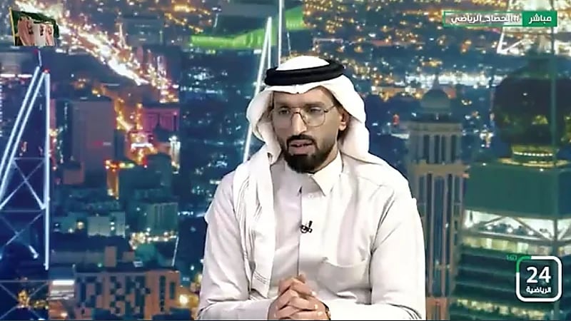 مبارك الشهري: فوز ⁧‫الاتحاد‬⁩ أو ⁧‫الشباب‬⁩ على ⁧‫النصر‬⁩ بمثابة بطولة الموسم (فيديو)