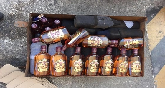 ضبط مجموعة أثيوبية تصنع الخمور بمبنى مهجور بالخرمة