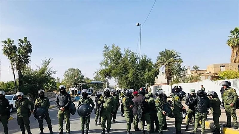 تظاهرات ضد "التوغل" التركي في كردستان