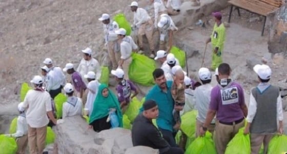 اليوم..مشاركة 200 شخص في تنظيف جبل ثور