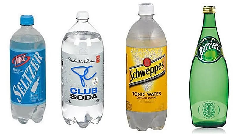 الفرق بين المشروبات الغازية والمياه الغازية