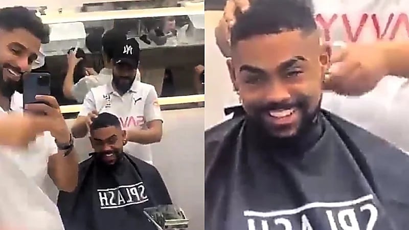 نيو لوك جديد لـ مالكوم قبل لقاء العين .. فيديو