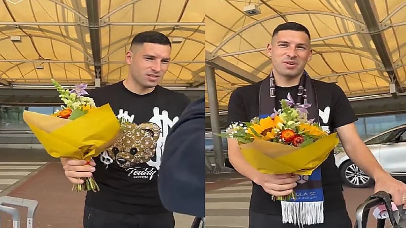 وصول جوانكا لمعسكر العلا .. فيديو