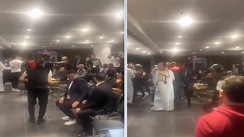 مشادة قوية بين إعلاميي العراق والمدرب بعد الخسارة .. فيديو