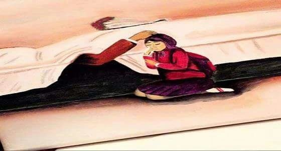 بعد رحيل والدها.. فتاة ترسم لوحة مؤثرة له على فراش الموت