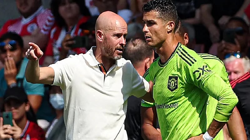 مدرب مانشستر يونايتد: لم أكن أعلم أن رونالدو يريد الرحيل