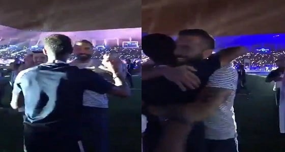 بالفيديو.. خوان براون يحتفل بدوري الهلال