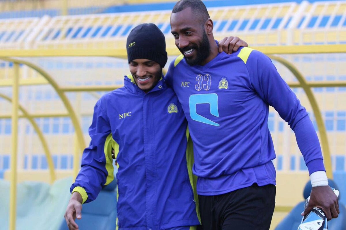 الظهور الأول لوليد عبد الله مع النصر