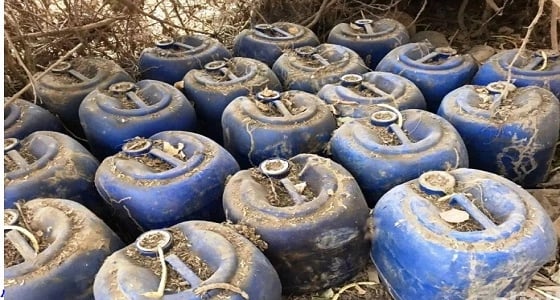 شرطة جازان تضبط مصنع خمور تديره عمالة إفريقية