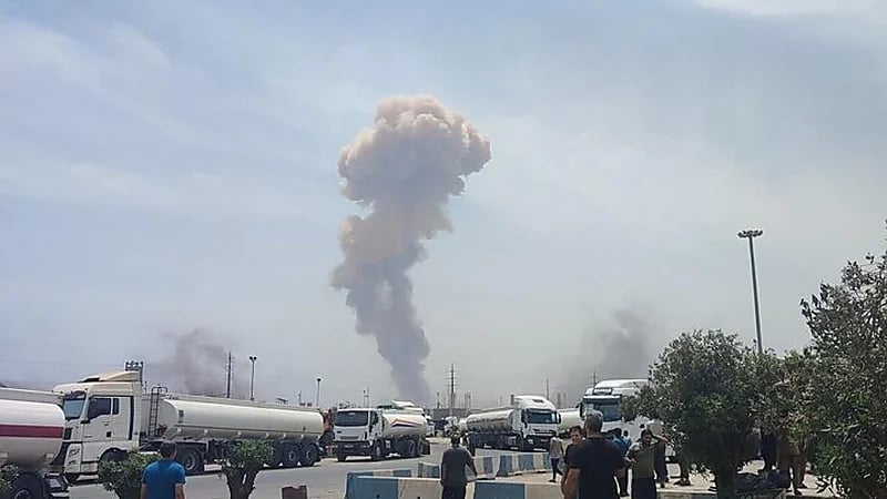 ارتفاع عدد المصابين في انفجار ميناء رجائي بإيران إلى 500 شخص