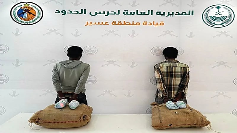 الإطاحة بـ 10 مهربين للشبو والحشيش والقات في 4 مناطق