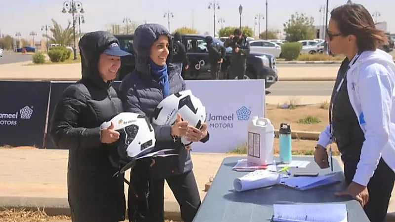 انطلاق أول رالي نسائي في المملكة