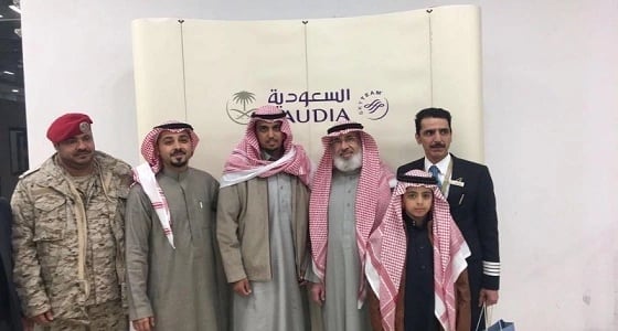 تكريم منقذ طفل حريق حائل