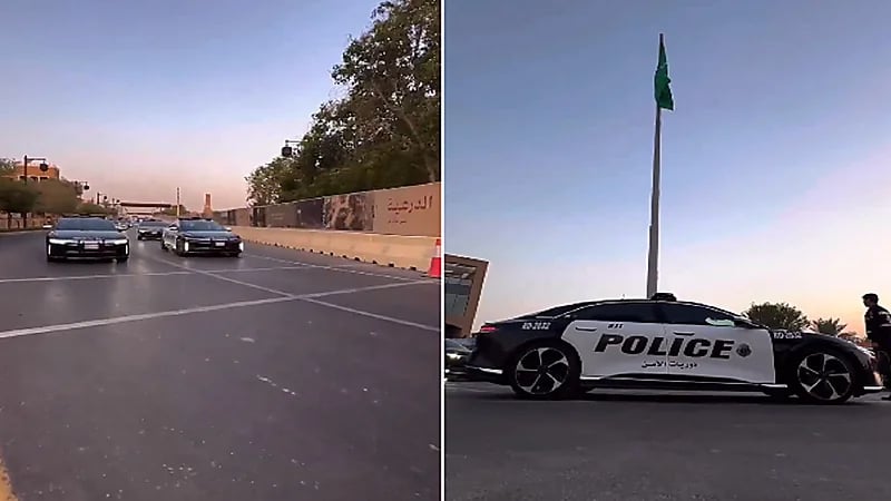 مركبات لوسيد الحديثة تنضم لأسطول دوريات الأمن.. فيديو