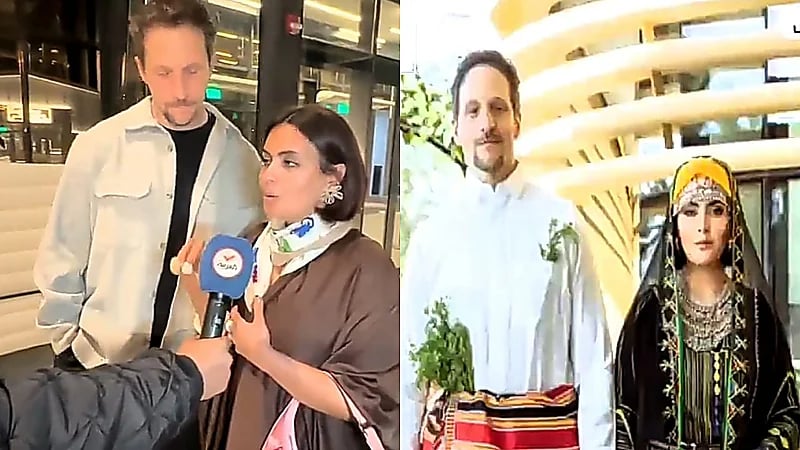 أمل الشهراني وزوجها الأمريكي يتحدثان عن تجربتهما الفريدة في كأس السعودية .. فيديو