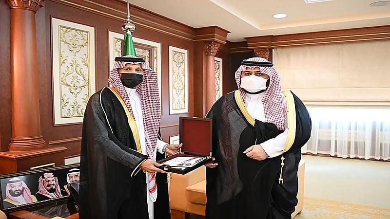 أمير جازان بالنيابة يتسلم تقرير إنجازات المجاهدين بالمنطقة