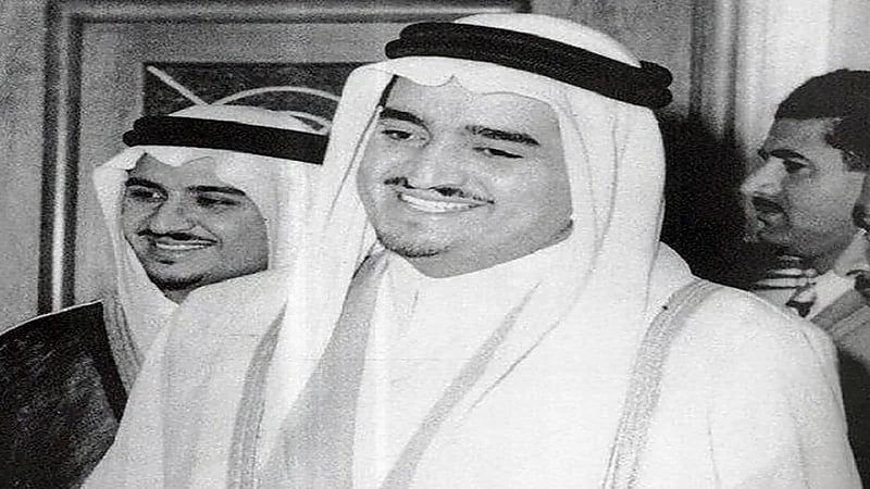 صورة نادرة للملك فهد والأمير سلطان في شبابهما