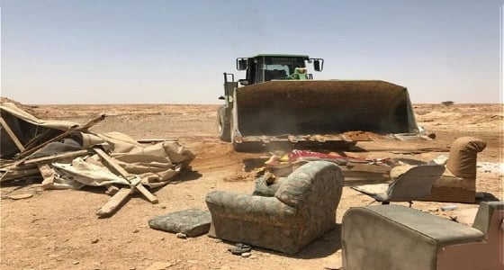 أمانة الرياض تزيل أكثر من 1700 عنصر تلوث بصري بحي نمار ومخطط الموسى