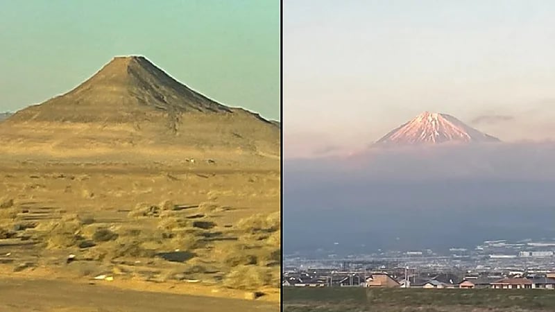 جبل بضباء يُذكر السفير الياباني بأطول جبل في بلاده