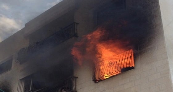 اشتعال حريق في منزل بالعاصمة المقدسة