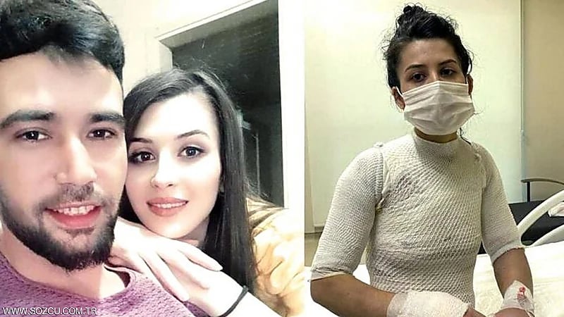 رجل يصب الماء المغلي على زوجته بعدما أيقظته من النوم !