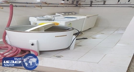 أمانة الحدود الشمالية تنفذ حملة على مغاسل الملابس