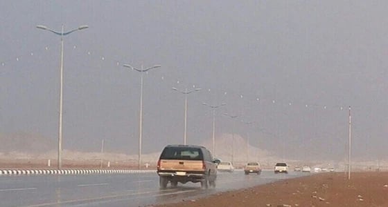 أمطار على بيشة ومراكزها