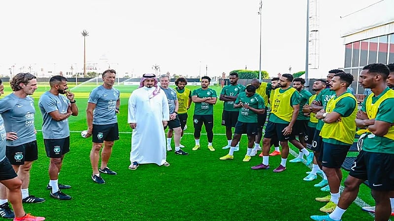 تمارين سرعات للأخضر قبل مواجهة آيسلندا