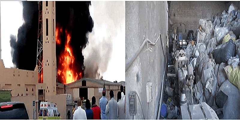 بالفيديو .. ضبط عمالة مخالفة تدير مصنعاً للبلاستيك داخل أحياء سكنية