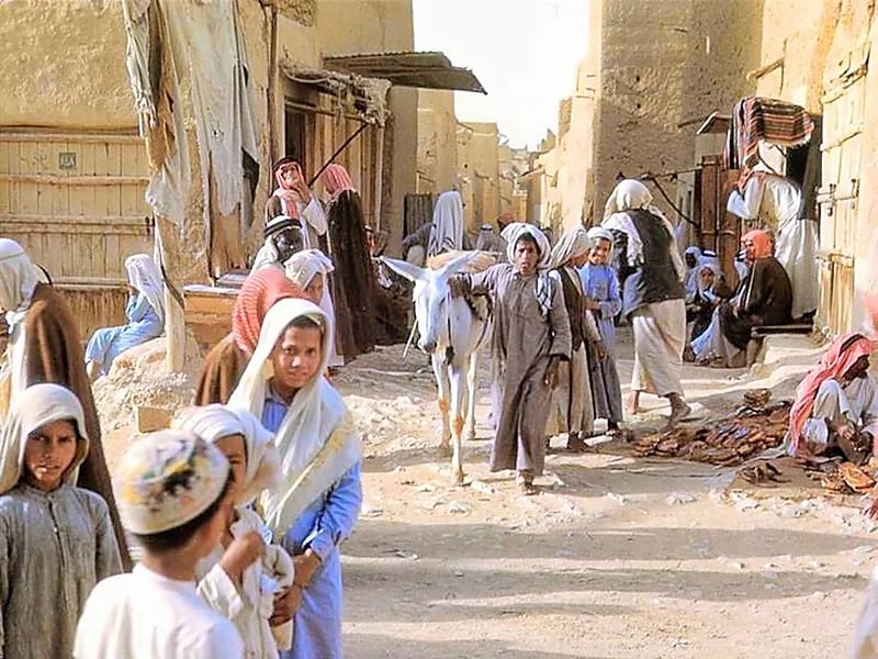 صورة من الرياض في السبعينات الهجرية
