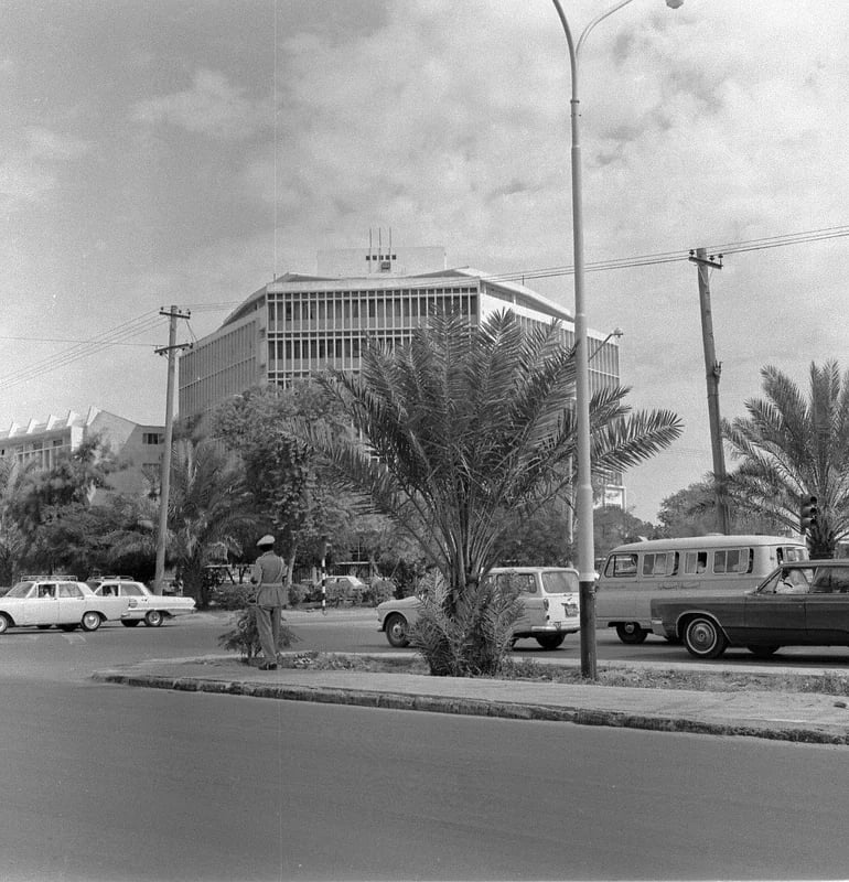 مبنى وزارة المالية قبل 55 عام