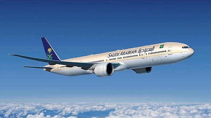 "الخطوط السعودية" تطلق شبكة الاتصال عريض النطاق